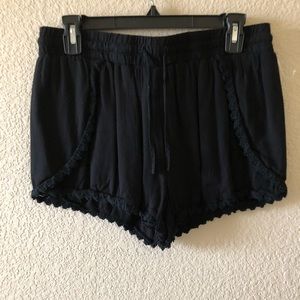Black shorts